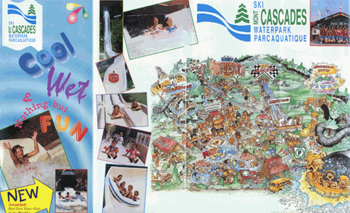 Panel Brochure Graphic - Mont Cascade Water Park
